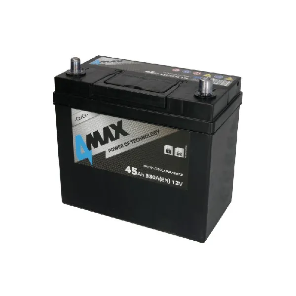 Akumulator za startovanje 4MAX BAT45/330L/JAP/4MAX