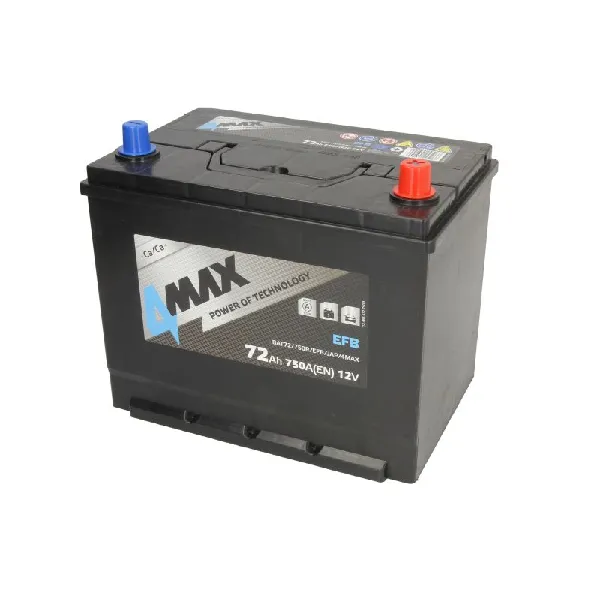 Akumulator za startovanje 4MAX BAT72/750R/EFB/JAP/4MAX