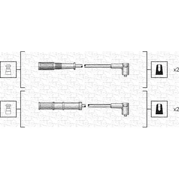Komplet kablova za paljenje MAGNETI MARELLI 941318111161