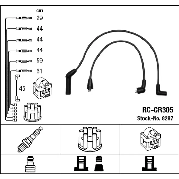 Komplet kablova za paljenje NGK RC-CR305 8287