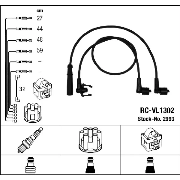 Komplet kablova za paljenje NGK RC-VL1302 2993